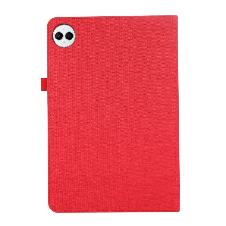 For Huawei MatePad Pro 12.2 2024 Fabric Leather Tablet Case(Red)