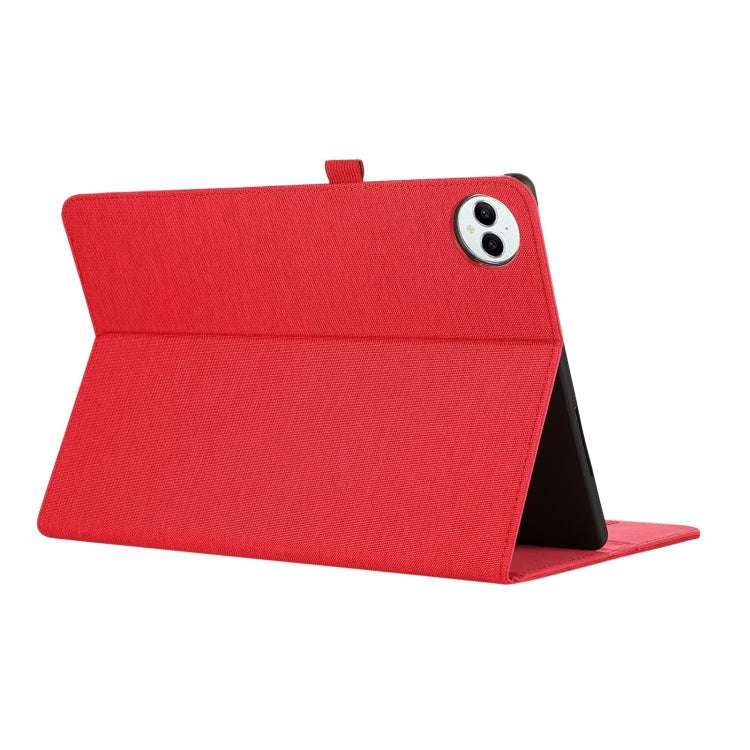 For Huawei MatePad Pro 12.2 2024 Fabric Leather Tablet Case(Red)