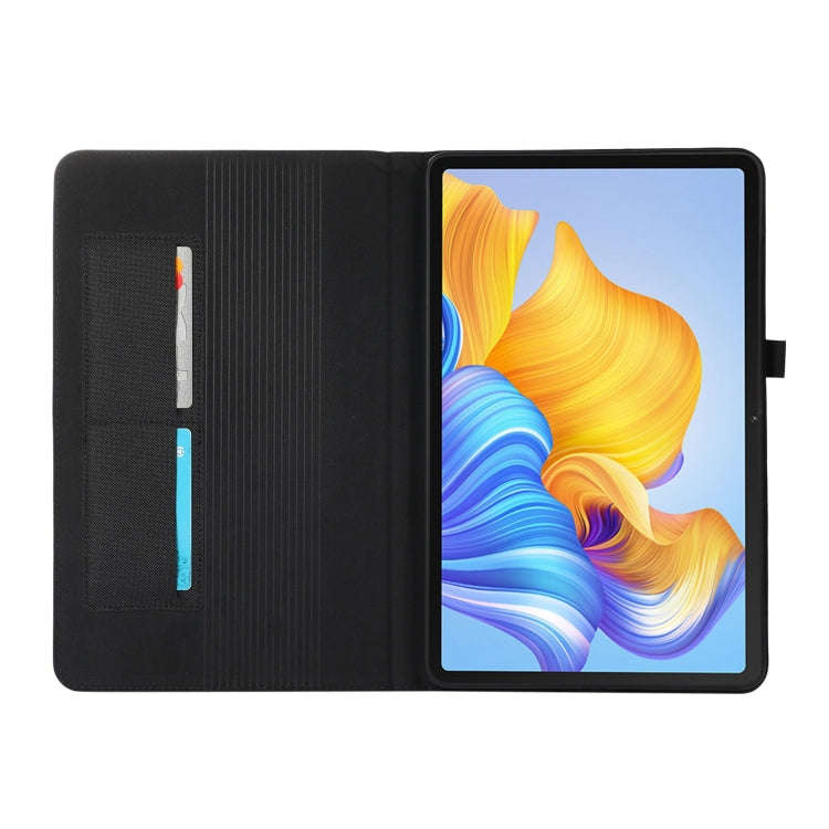 For Huawei MatePad Air 2024 Fabric Leather Tablet Case(Black)