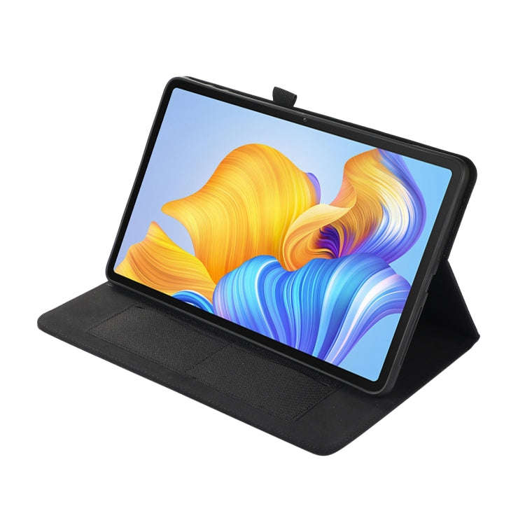 For Huawei MatePad Air 2024 Fabric Leather Tablet Case(Black)