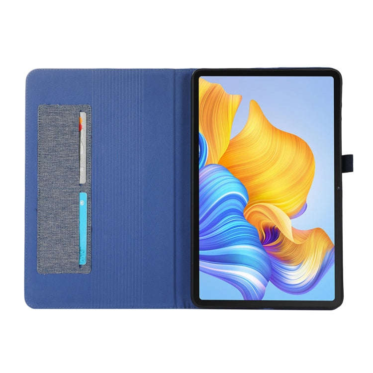 For Huawei MatePad Air 2024 Fabric Leather Tablet Case(Blue)