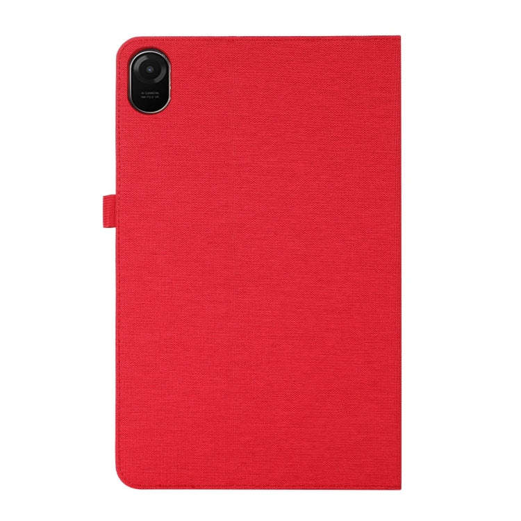 For Huawei MatePad Air 2024 Fabric Leather Tablet Case(Red)