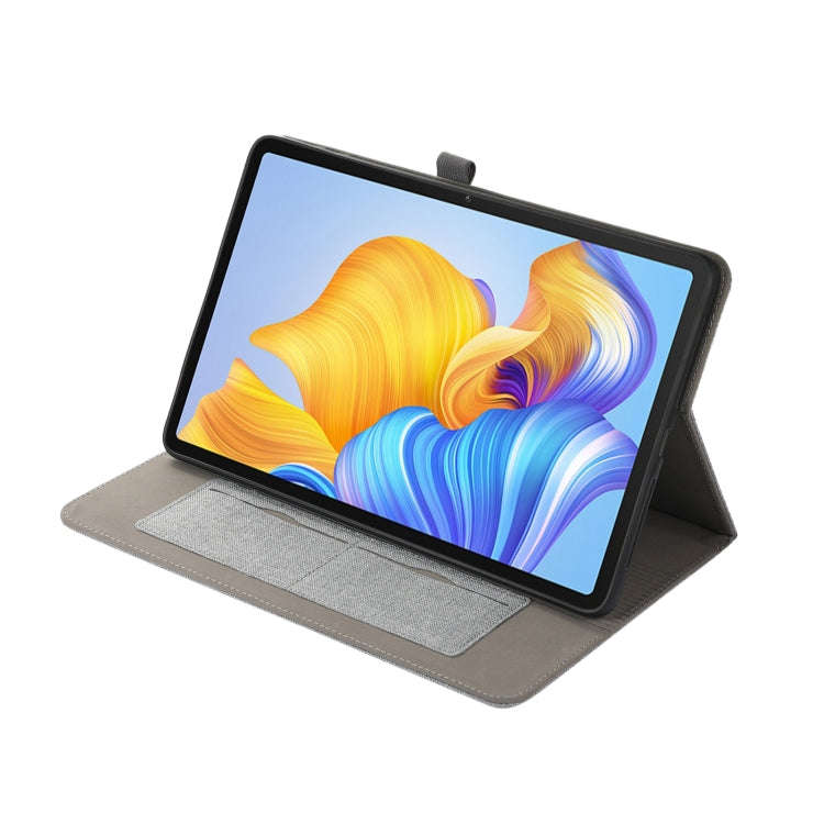 For Huawei MatePad Air 2024 Fabric Leather Tablet Case(Grey)