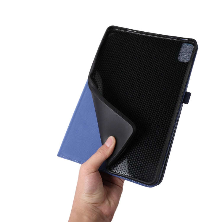 For Huawei MatePad 11 2023 Fabric Leather Tablet Case(Blue)