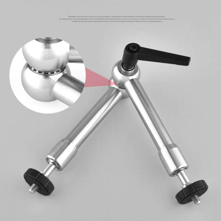 YELANGU A78 Stainless Steel Adjustable Friction Articulating Magic Arm, Size:7 inch