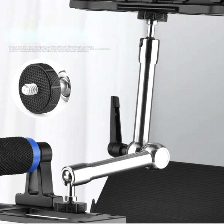 YELANGU A78 Stainless Steel Adjustable Friction Articulating Magic Arm, Size:7 inch