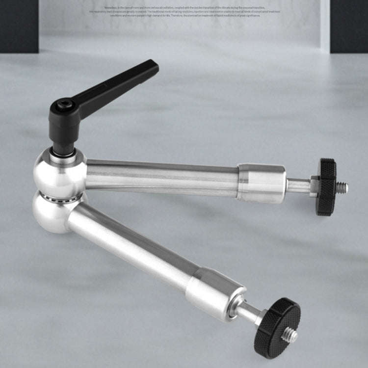 YELANGU A78 Stainless Steel Adjustable Friction Articulating Magic Arm, Size:11 inch