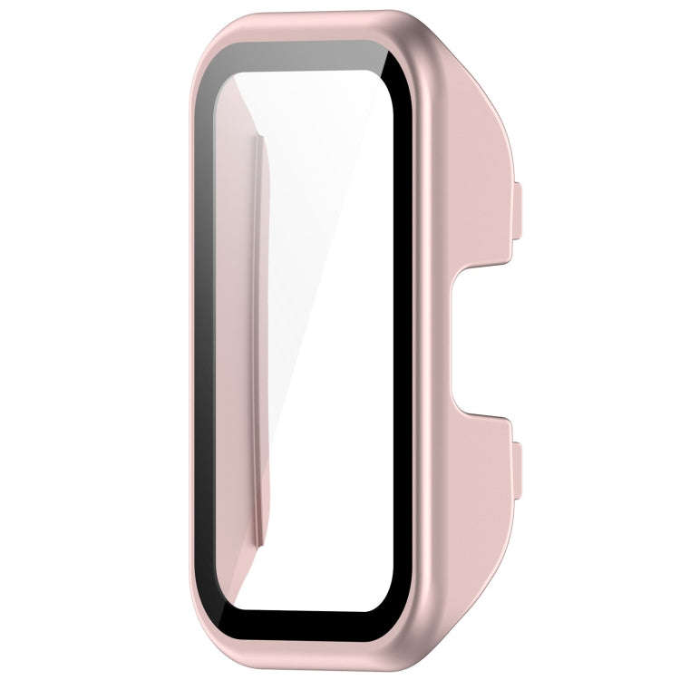 For Huawei Band 10 / 9 / 8 PC + Tempered Film Integrated Protective Watch Case(Matte Powder)