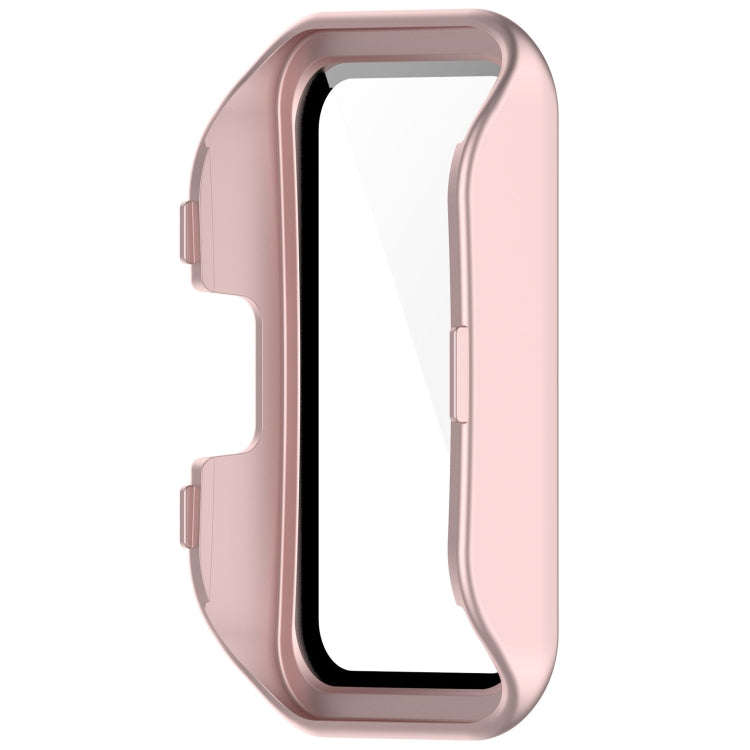 For Huawei Band 10 / 9 / 8 PC + Tempered Film Integrated Protective Watch Case(Matte Powder)