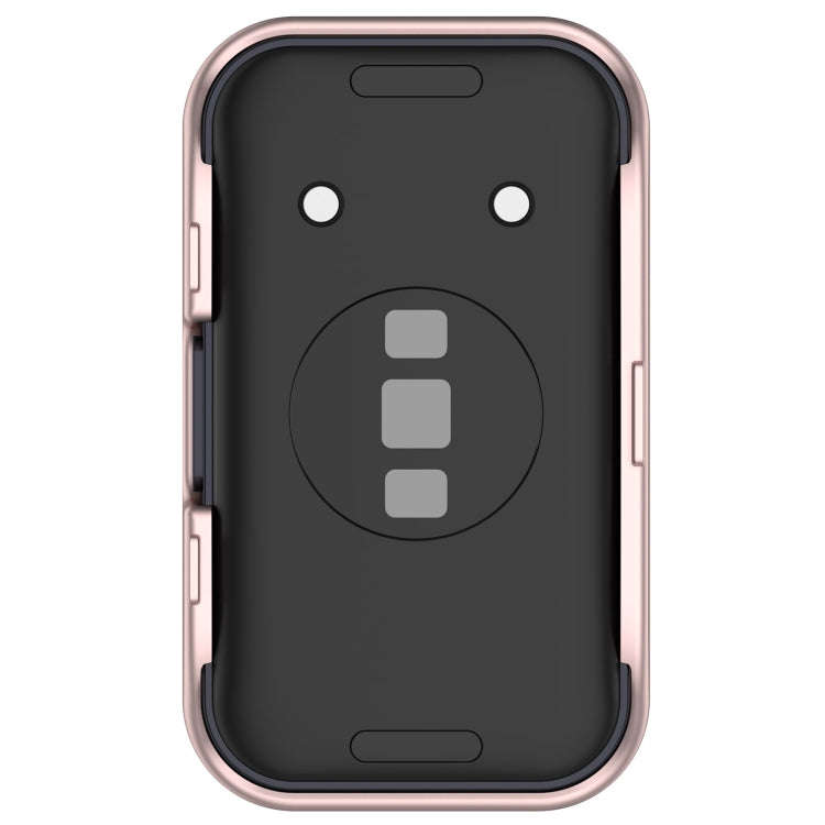 For Huawei Band 10 / 9 / 8 PC + Tempered Film Integrated Protective Watch Case(Matte Powder)