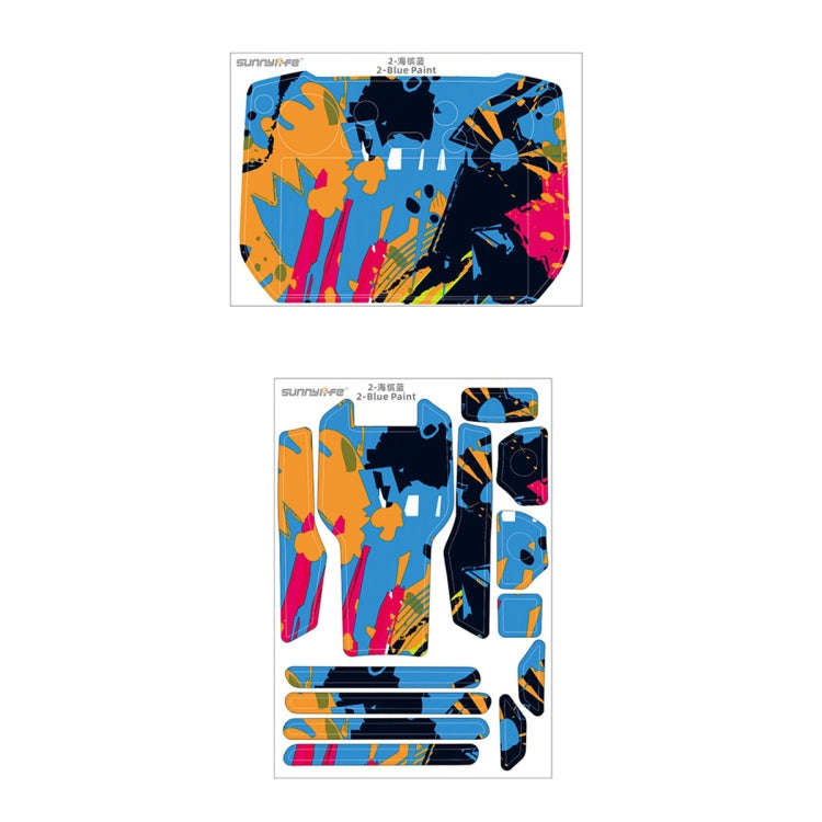 For DJI Mavic 3 Pro / RC Pro Sunnylife Drone Body Remote Control Decorative Stickers Set(Colorful...