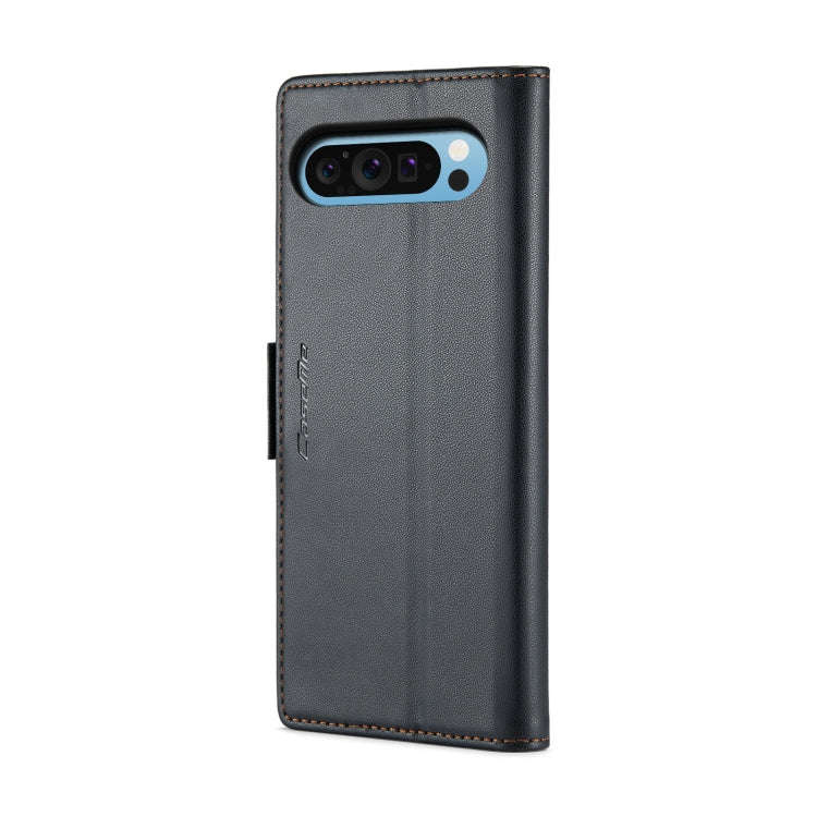 For Google Pixel 9 Pro XL CaseMe 023 Butterfly Buckle Litchi Texture RFID Anti-theft Leather Phon...