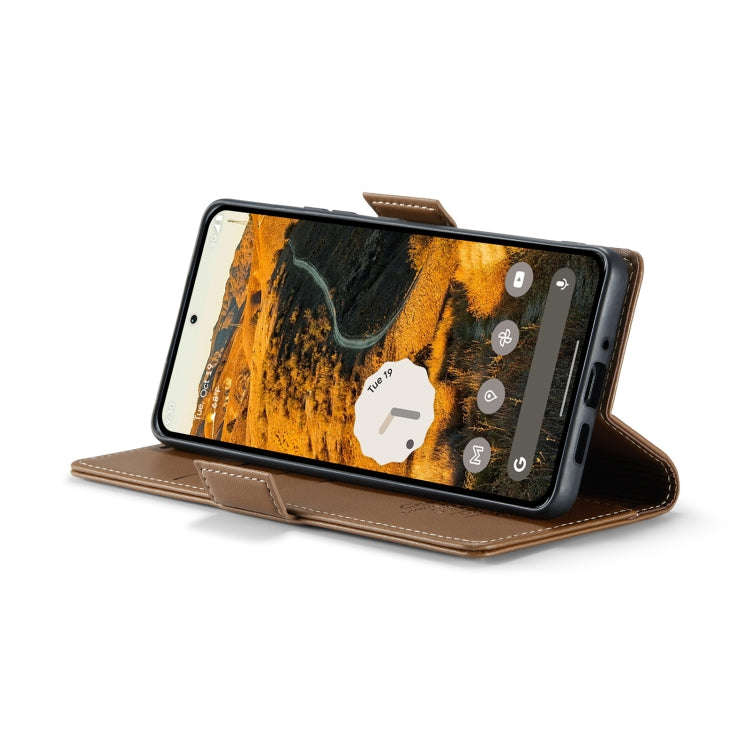 For Google Pixel 9 Pro XL CaseMe 023 Butterfly Buckle Litchi Texture RFID Anti-theft Leather Phon...