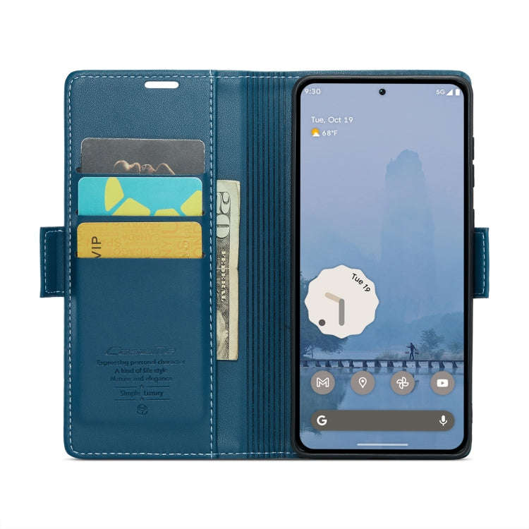 For Google Pixel 9 Pro XL CaseMe 023 Butterfly Buckle Litchi Texture RFID Anti-theft Leather Phon...