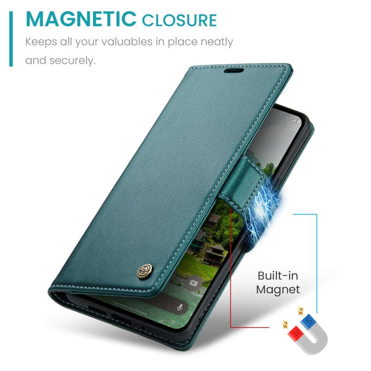 For Google Pixel 9 Pro XL CaseMe 023 Butterfly Buckle Litchi Texture RFID Anti-theft Leather Phon...