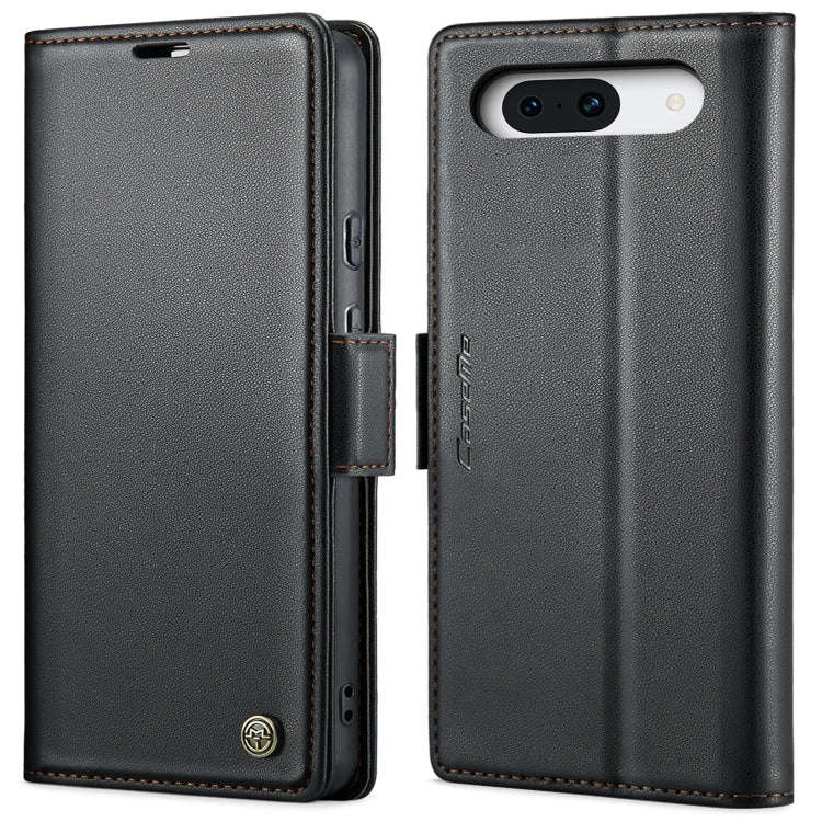 For Google Pixel 9 / 9 Pro CaseMe 023 Butterfly Buckle Litchi Texture RFID Anti-theft Leather Pho...