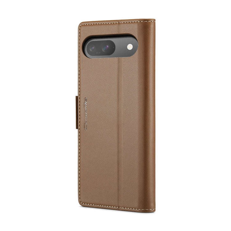For Google Pixel 9 / 9 Pro CaseMe 023 Butterfly Buckle Litchi Texture RFID Anti-theft Leather Pho...