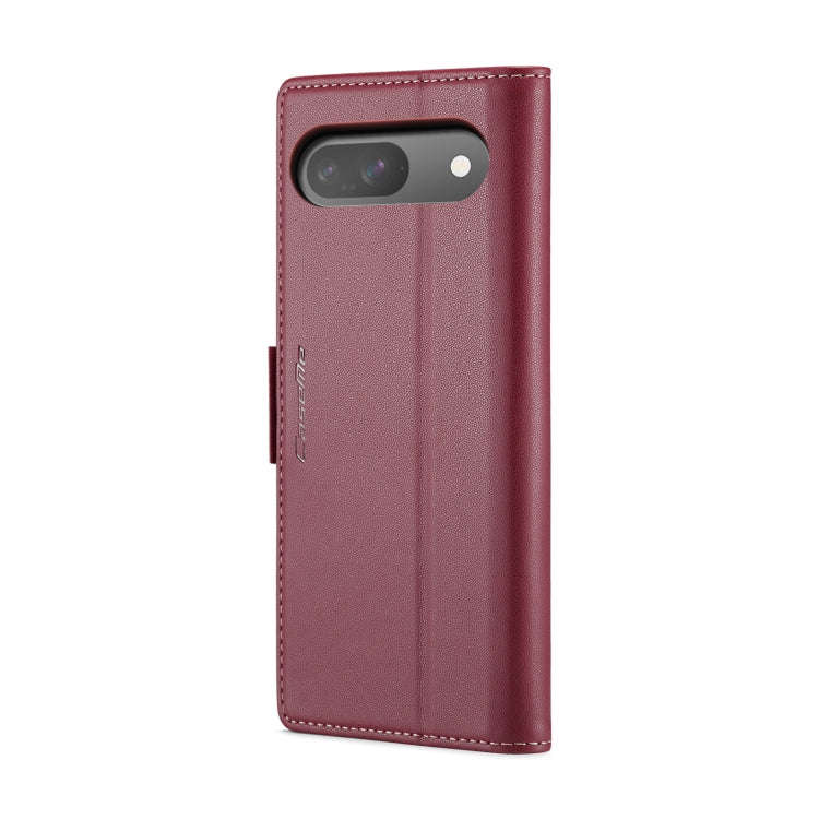 For Google Pixel 9 / 9 Pro CaseMe 023 Butterfly Buckle Litchi Texture RFID Anti-theft Leather Pho...