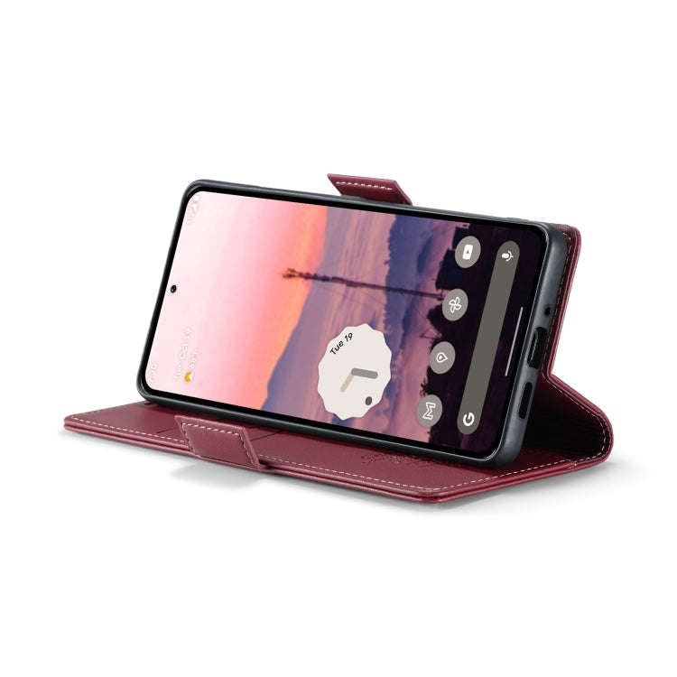 For Google Pixel 9 / 9 Pro CaseMe 023 Butterfly Buckle Litchi Texture RFID Anti-theft Leather Pho...