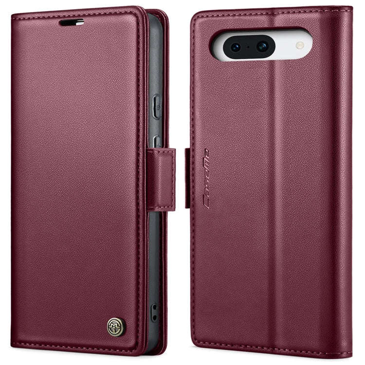 For Google Pixel 9 / 9 Pro CaseMe 023 Butterfly Buckle Litchi Texture RFID Anti-theft Leather Pho...