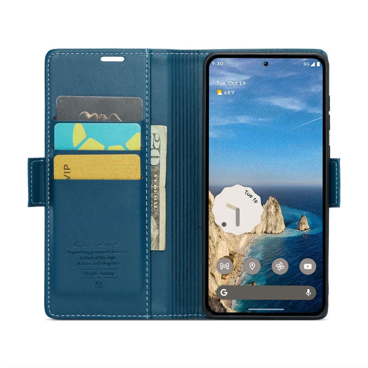 For Google Pixel 9 / 9 Pro CaseMe 023 Butterfly Buckle Litchi Texture RFID Anti-theft Leather Pho...