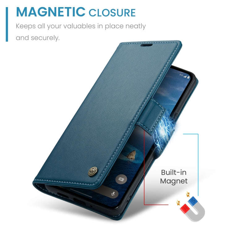 For Google Pixel 9 / 9 Pro CaseMe 023 Butterfly Buckle Litchi Texture RFID Anti-theft Leather Pho...