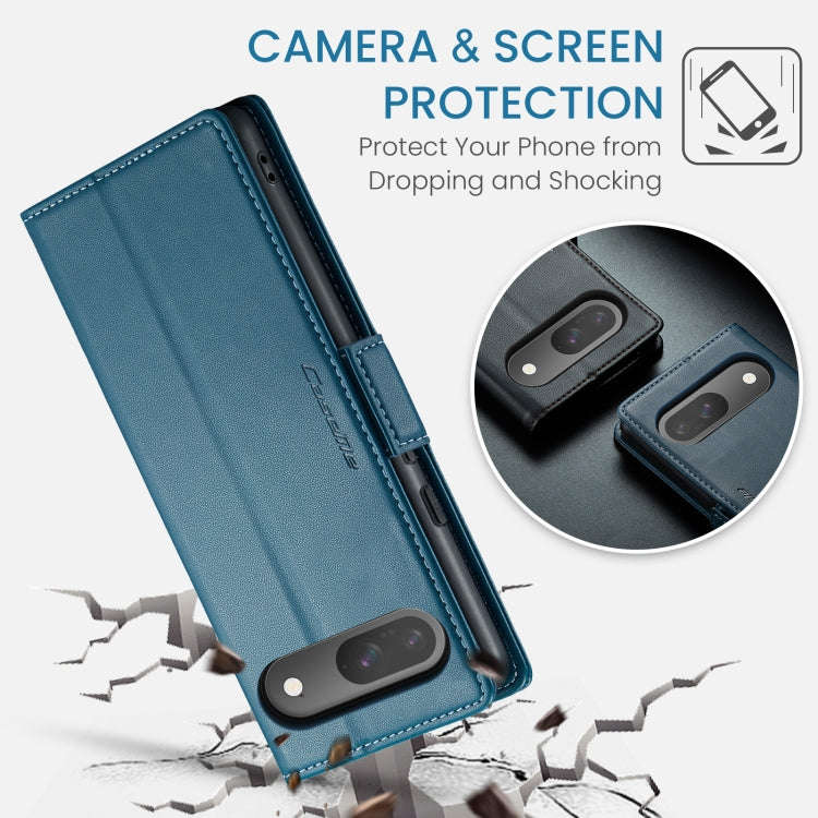 For Google Pixel 9 / 9 Pro CaseMe 023 Butterfly Buckle Litchi Texture RFID Anti-theft Leather Pho...