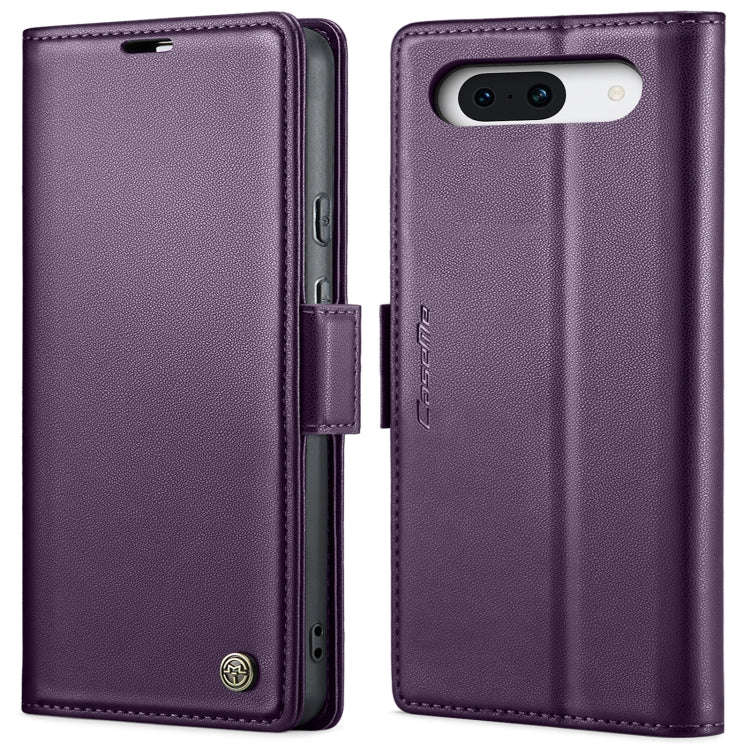 For Google Pixel 9 / 9 Pro CaseMe 023 Butterfly Buckle Litchi Texture RFID Anti-theft Leather Pho...