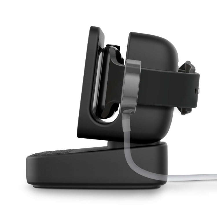 For Apple Watch 44/42/40/38mm Retro Watch Stand Holder(Black)