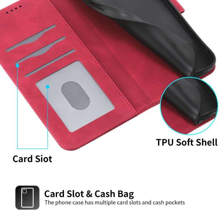 For Huawei nova 14 Pro Dierfeng Dream Line TPU Hybrid PU Leather Phone Case(Red)