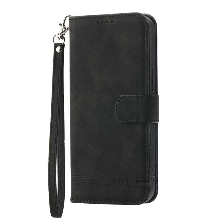 For Huawei nova 14 Dierfeng Dream Line TPU Hybrid PU Leather Phone Case(Black)