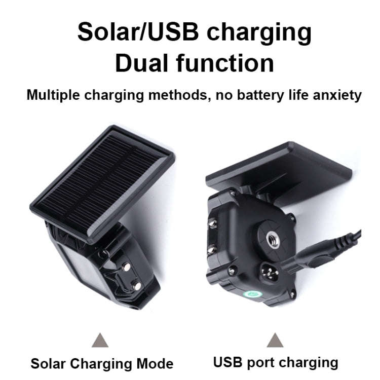 M9 Color Screen Motorcycle Solar Wireless Tire Pressure Monitor With Rear Mirror Bolt Mount