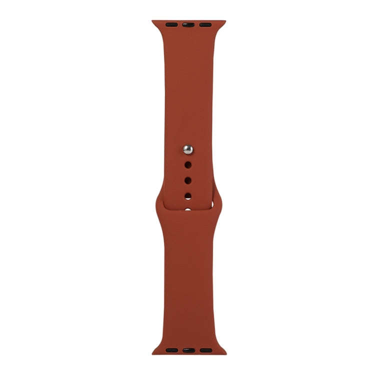 For Apple Watch Series 9&8&7 41mm / SE 3&SE 2&6&SE&5&4 40mm / 3&2&1 38mm Silicone Watch Band, Lon...
