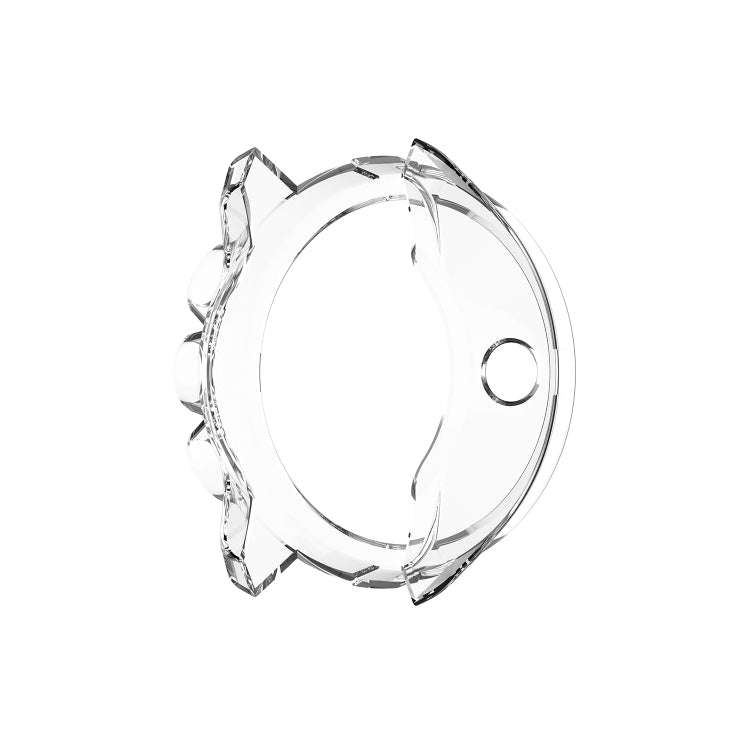 For Suunto 9 Transparent TPU Silicone Watch Case(Transparent White)