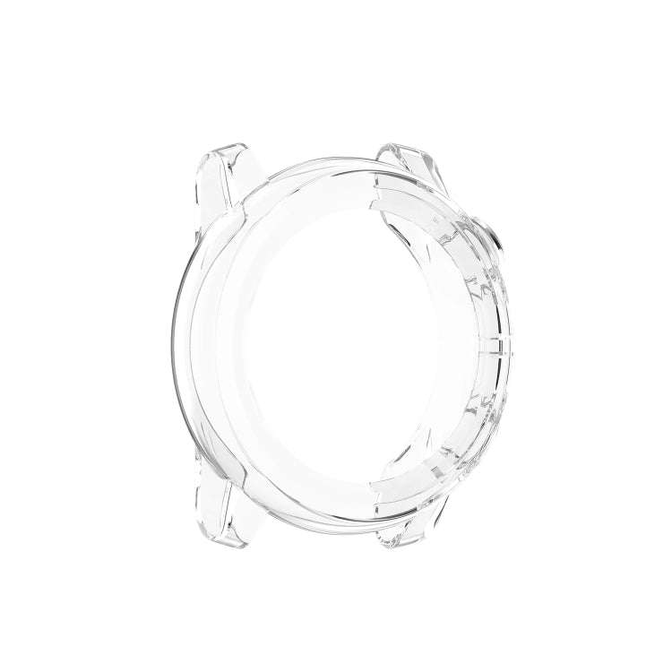 For Amazfit 3 Transparent TPU Silicone Watch Case(Transparent White)