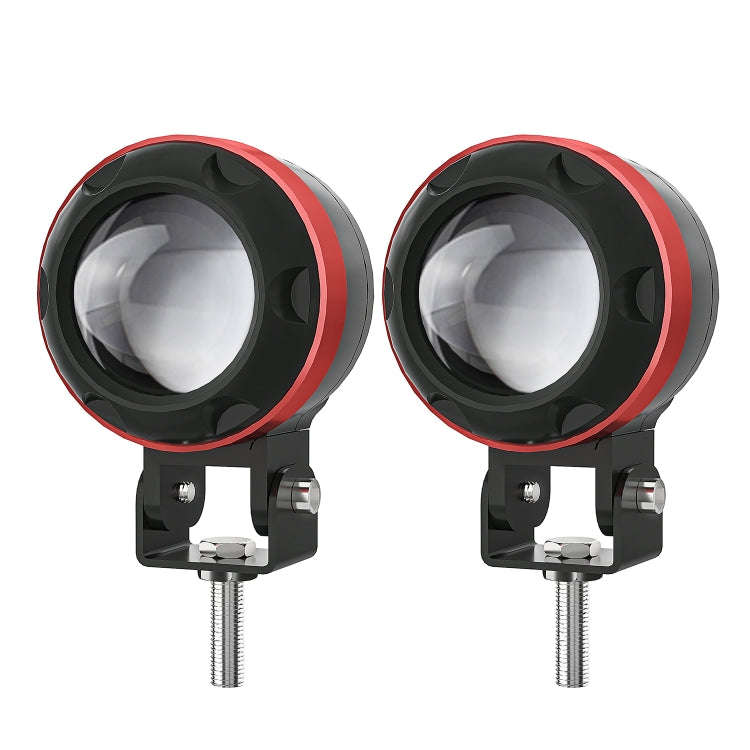 M7 1 Pair Motorcycle Two-color Spotlight(Black)