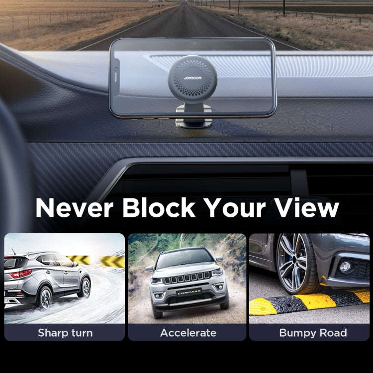 JOYROOM JR-ZS356 Center Console Magnetic Car Phone Holder(Black)