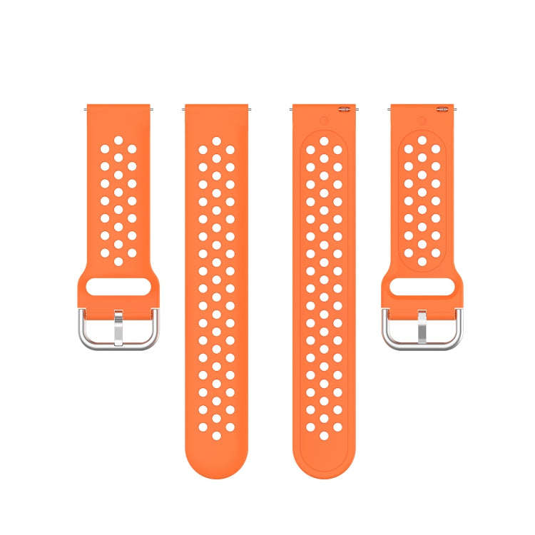 20mm Universal Sport Silicone Watch Band(Orange)
