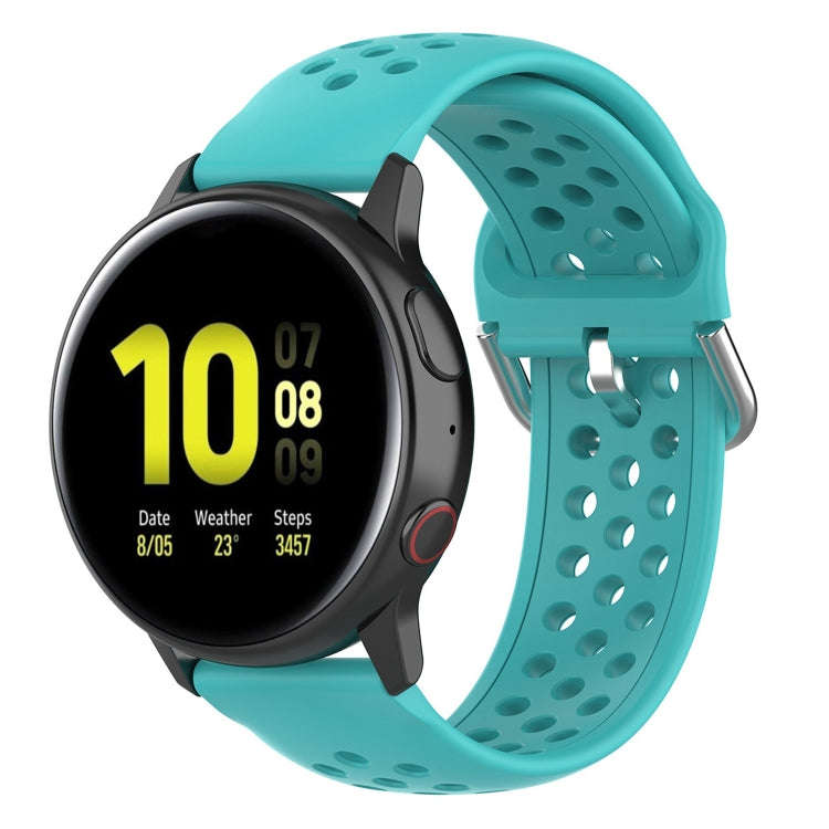 20mm Universal Sport Silicone Watch Band(Mint Green)