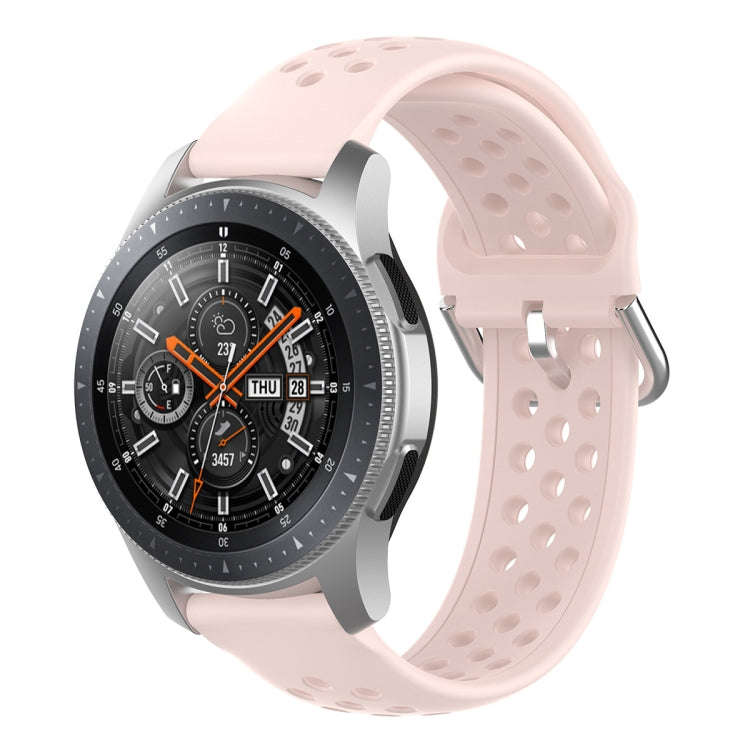 22mm Universal Sport Silicone Watch Band(Pink)