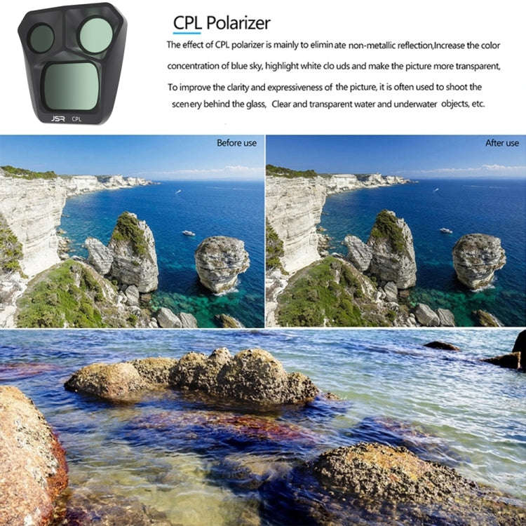 For DJI Mavic 3 Pro JSR GB 8 in 1 CPL ND8 ND16 ND32 ND64 STAR ND1000 NIGHT Lens Filter