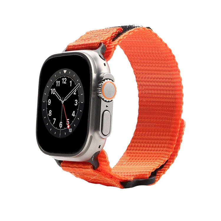 Nylon Two Section Watch Band For Apple Watch 42mm(Orange)
