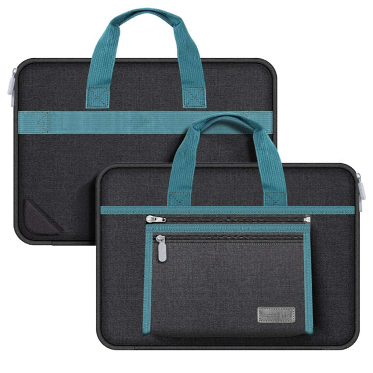 15-16 inch Oxford Fabric Portable Laptop Handbag(Black)