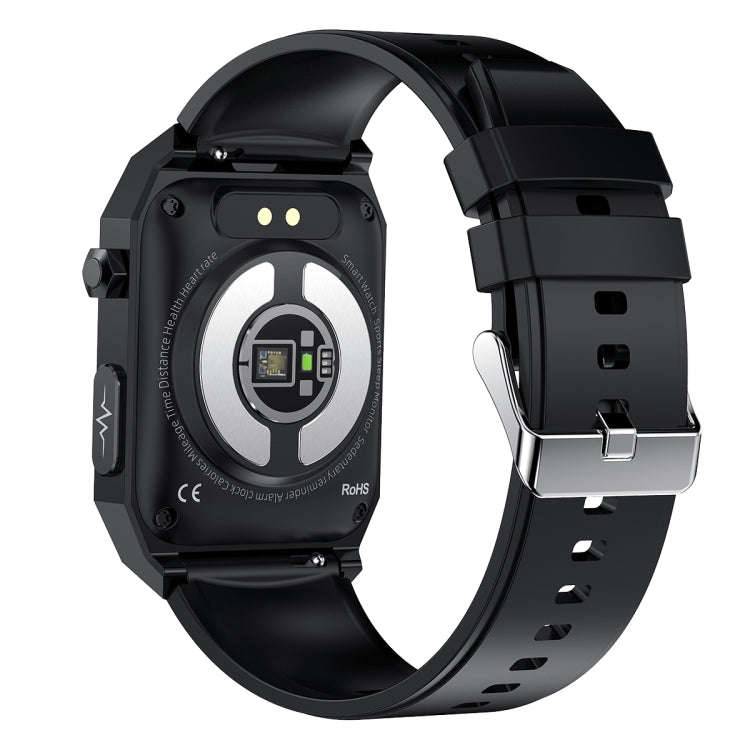 E530 1.91 inch IP68 Waterproof Silicone Band Smart Watch Supports ECG / Non-invasive Blood Sugar(...