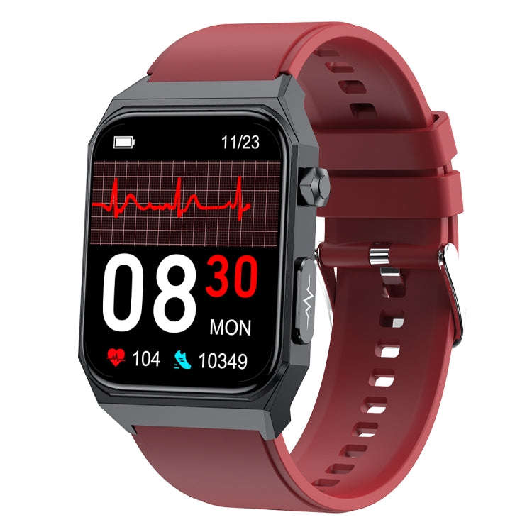 E530 1.91 inch IP68 Waterproof Silicone Band Smart Watch Supports ECG / Non-invasive Blood Sugar(...