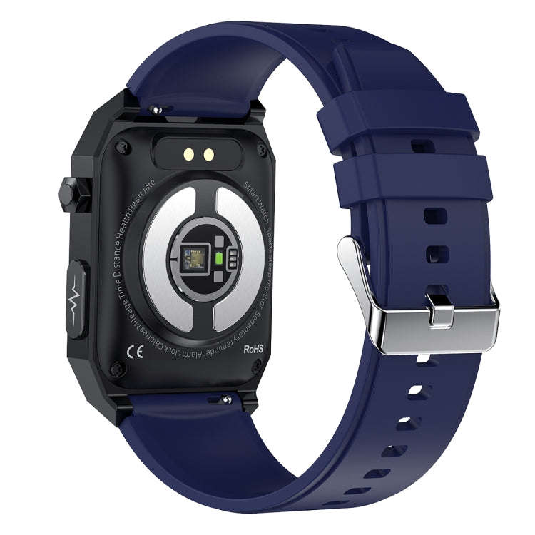 E530 1.91 inch IP68 Waterproof Silicone Band Smart Watch Supports ECG / Non-invasive Blood Sugar(...