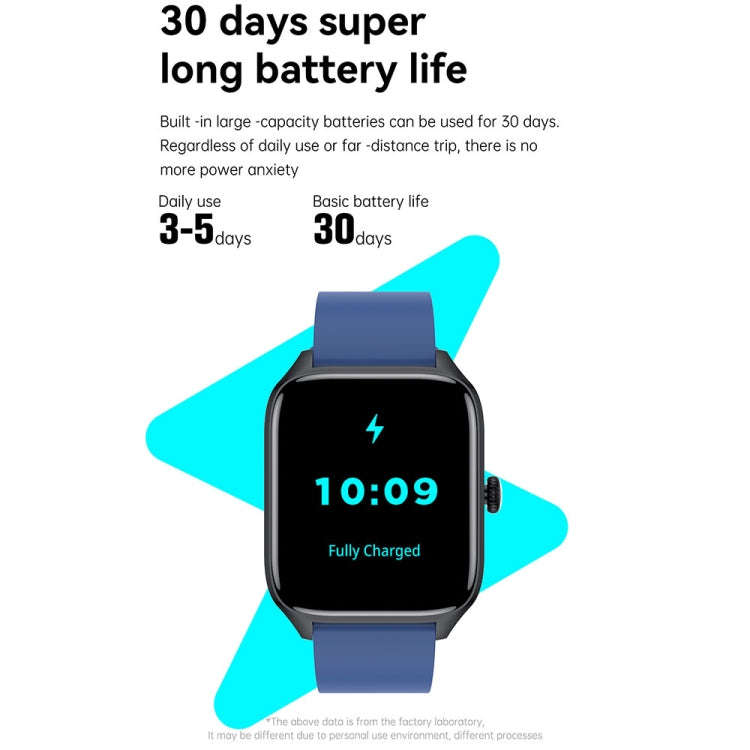 T19 Pro 1.96 inch IP67 Waterproof Silicone Band Smart Watch, Supports Dual-mode Bluetooth Call / ...
