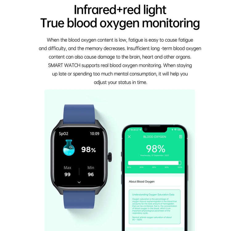 T19 Pro 1.96 inch IP67 Waterproof Silicone Band Smart Watch, Supports Dual-mode Bluetooth Call / ...