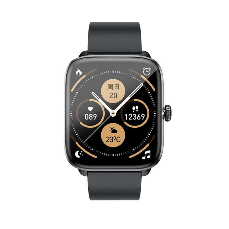 T20 1.96 inch IP67 Waterproof Silicone Band Smart Watch, Supports Dual-mode Bluetooth Call / Hear...