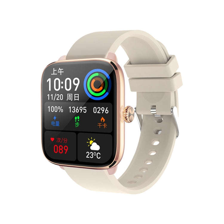 T20 1.96 inch IP67 Waterproof Silicone Band Smart Watch, Supports Dual-mode Bluetooth Call / Hear...